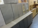 Kuchyně MDF alu grey frez F06